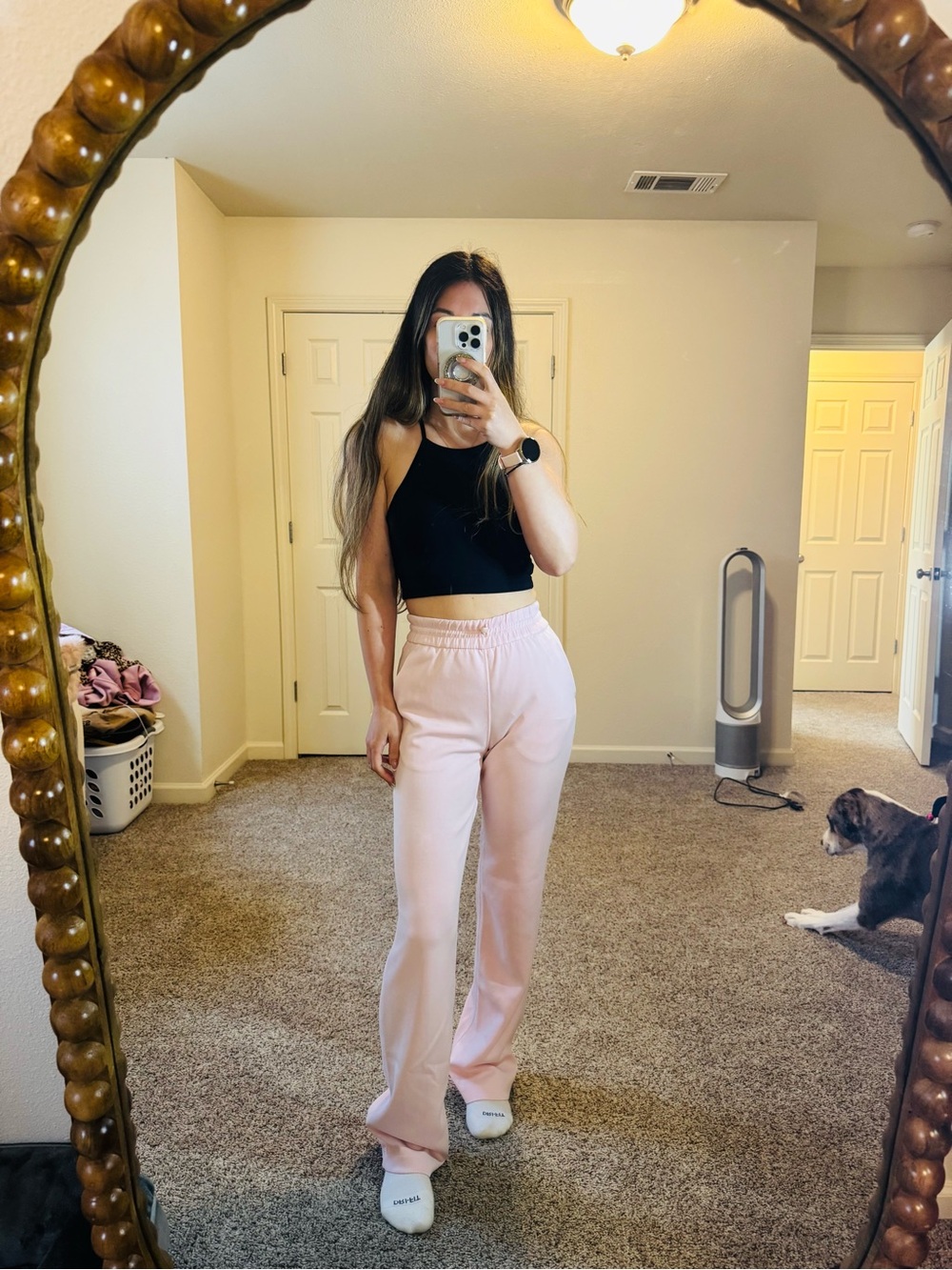 Lululemon Softstreme High-Rise Pant Size 2 Light Pink Strawberry Milkshake